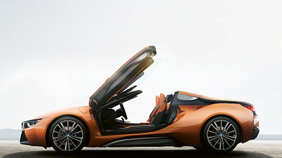 BMW i8 Roadster / CGI Automotive Rendering cinema4d