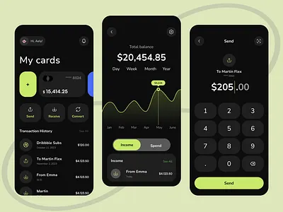 Finance Mobile App app app design bank app bank mobile app bank website banking app finance finance app financial app financial service fintech fintech app mobile app money app online banking transaction app ui ui design
