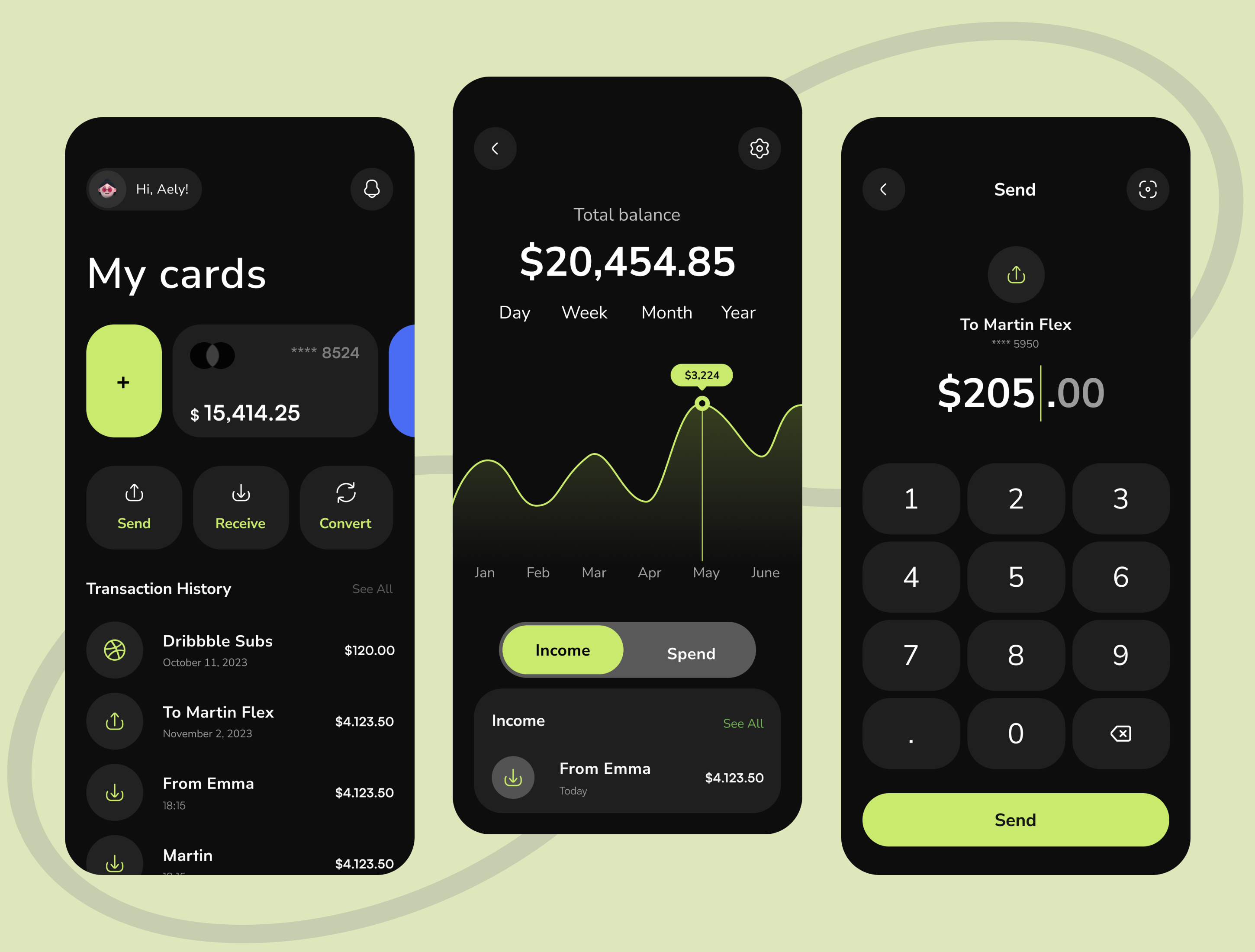 Example of Mobile App Design   Custom UI/UX