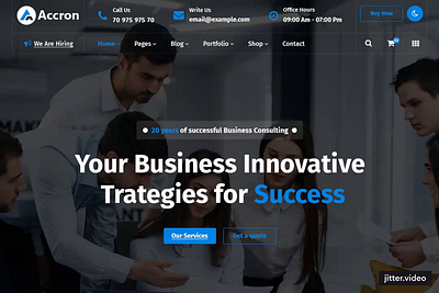 Accron Business Template