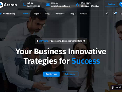 Accron Business Template