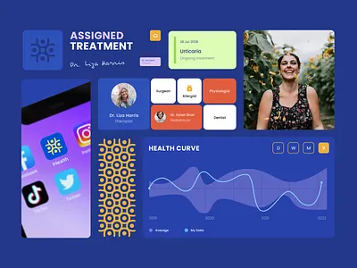 IHealth - Medical app, Branding app branding crm dashboard identity logo medicalapp medicine product ui ux
