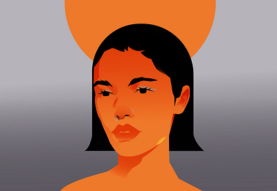 Daily portraits abstract bold composition design girl girl illustration girl portrait illustration laconic lines minimal minimalistic portrait portrait portrait illustration poster vector vector portrait woman woman illustration woman portrait