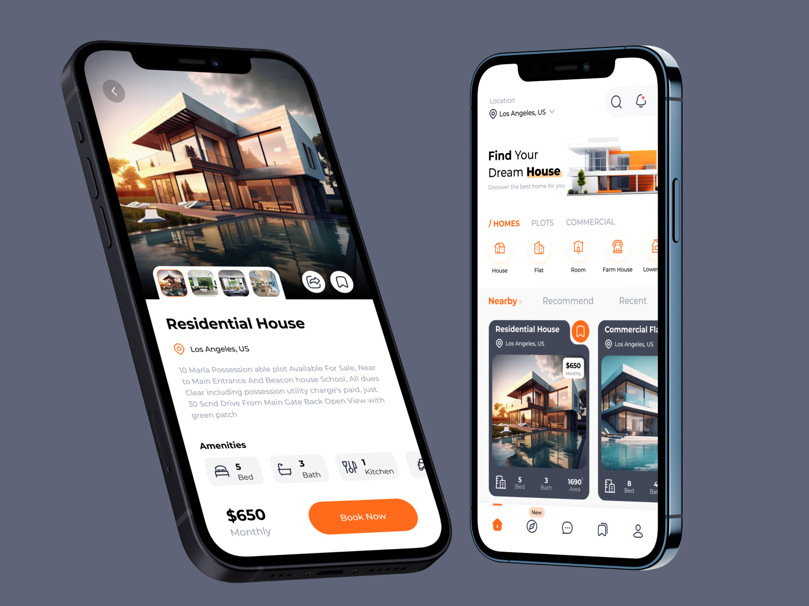 Example of Mobile App UI UX Design For I Os & Android