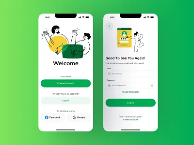 My Grocery app UI kit #1 app design typography ui ux