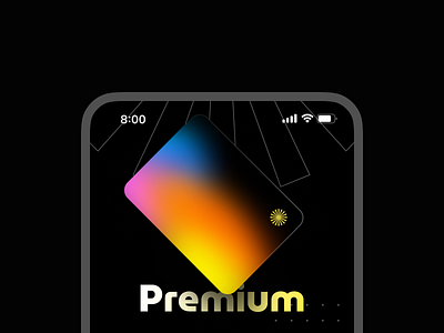 Premium card premium