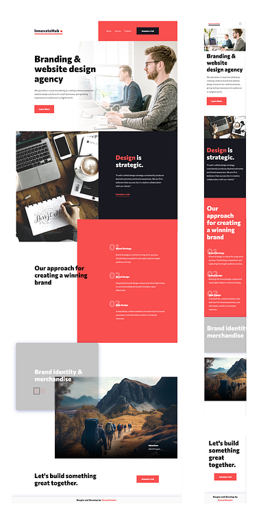 InnovateHub animation developer frontend innovatehub landingpage resposive swaminathanselvam swamithedev ui webdesgin