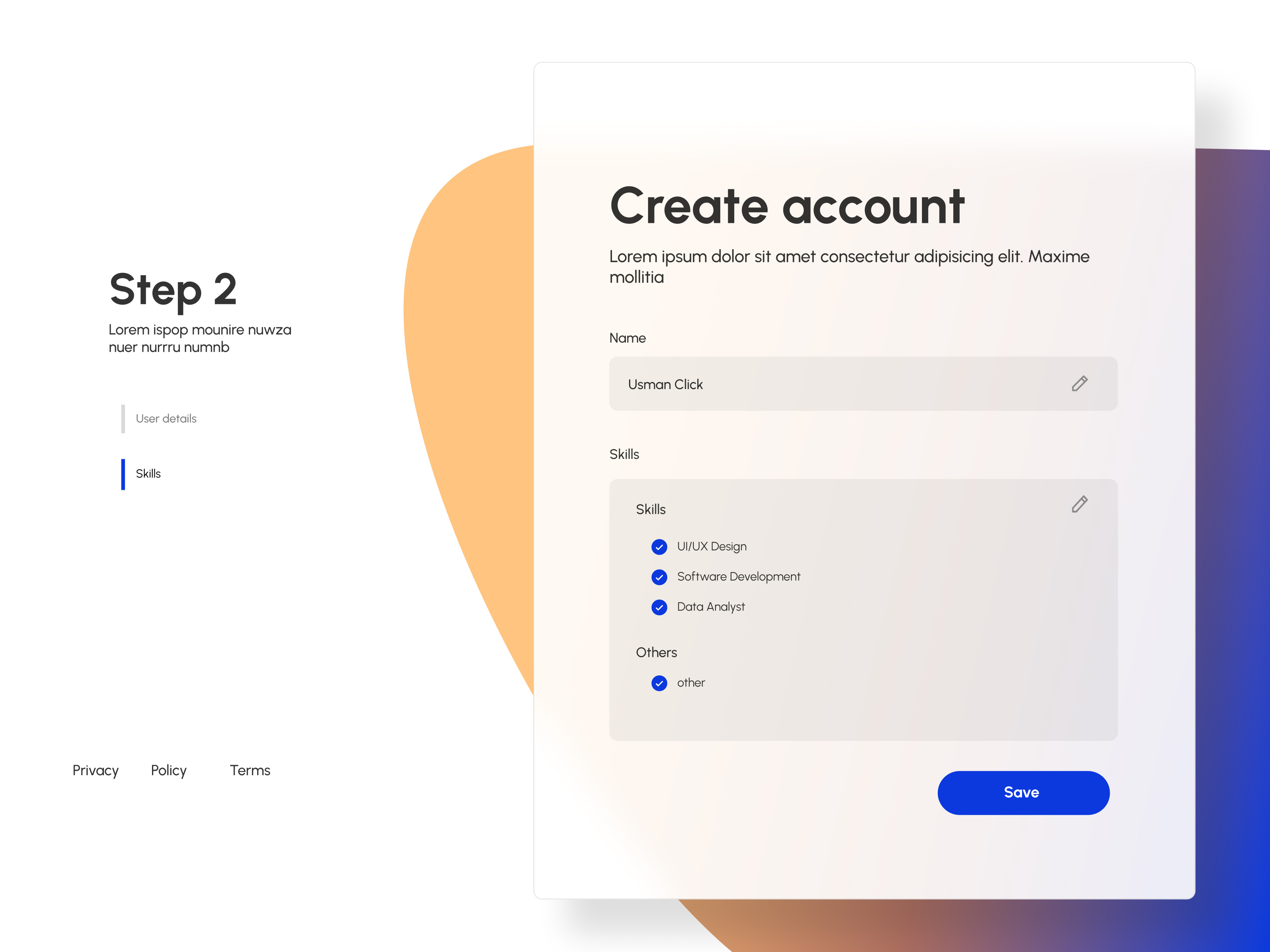 User-Friendly Registration Form app appdesign branding creativedesigns design designinspiration formdesign graphic design illustration interactiveforms registrationform ui uiux userexperience useronboarding ux uxdesign visualdesign webdesigninspiration webforms