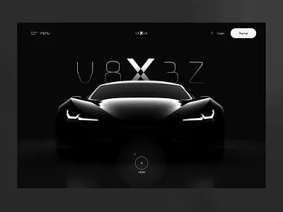 Car UI car car ui carui landing landing page landingpage ui uiux ux web website