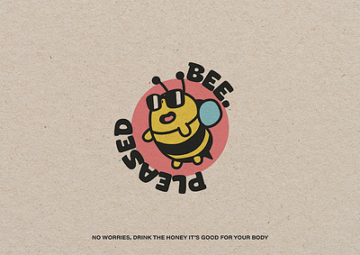 BEE PLEASE! honey product animation branding design food graphic design logo motion graphics vector