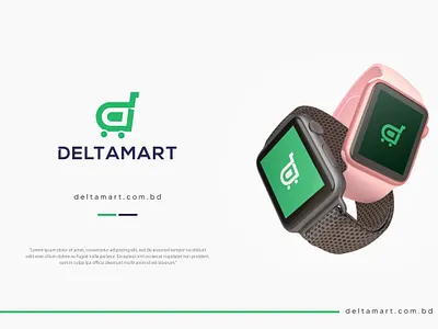 d ecommerce logo branding d logo design graphic design illustration logo sakibart typography vector