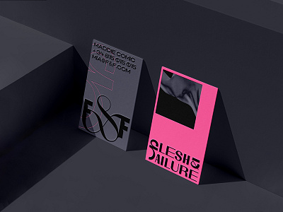 Branding for Flesh&Failure branding business card card design download identity logo mockup mockups psd sunlight template typography
