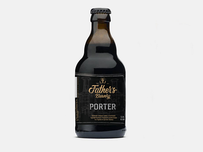 Porter beer beer brand branding brewery design graphic design identity lettering beer typedesign