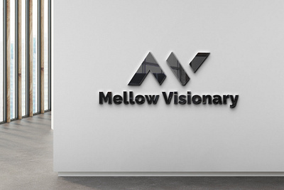 MV Logo branding graphic design logo