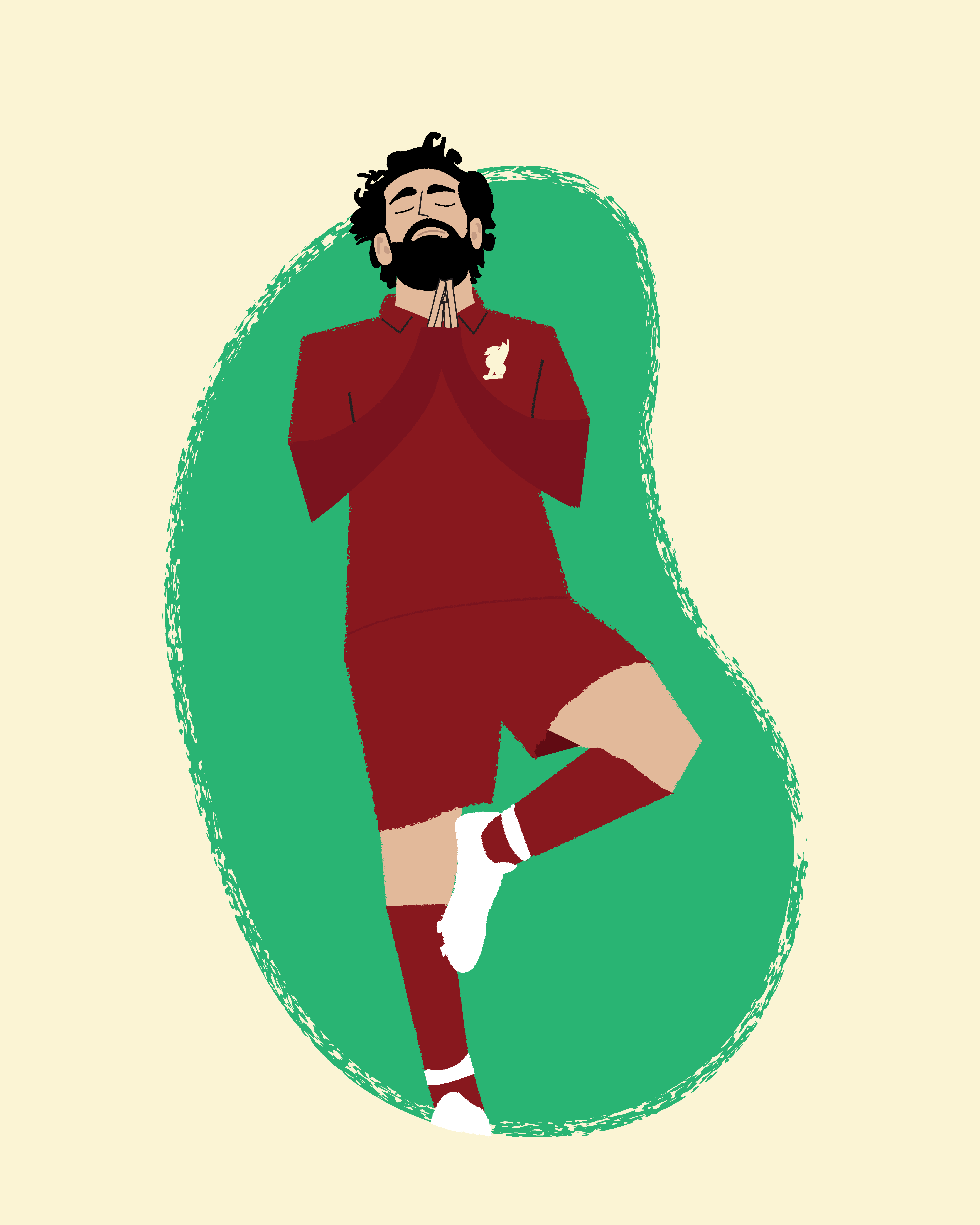 The Egyptian King, Mohamed Salah 50s animation branding cartoon champions league character illustration design drawing egypt egyptian king football graphic design illustration illustrator lfc liverpool mo salah premier league soccer vector