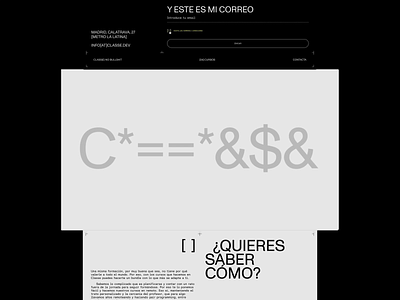 CLASS(E) Website. animation branding design graphic design interaction logo typography ui ui design web