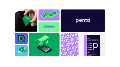 Penta | New Brand Cards & Packaging bank berlin brand branding credit cards design fintech germany moodboard