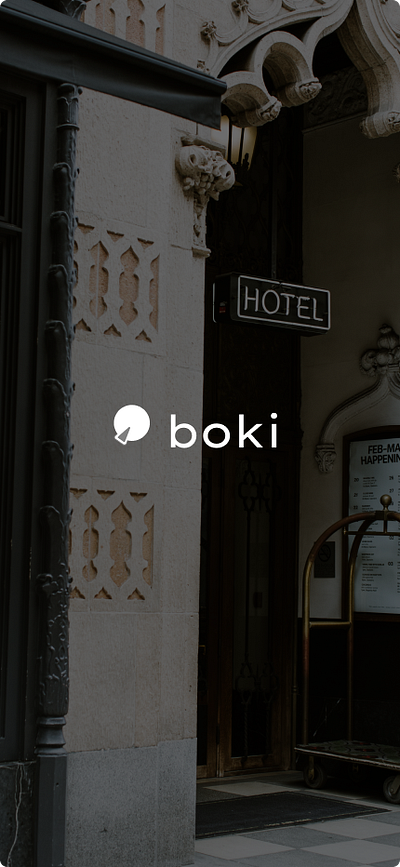 boki booking app branding design graphic design ui ux web design wed desing
