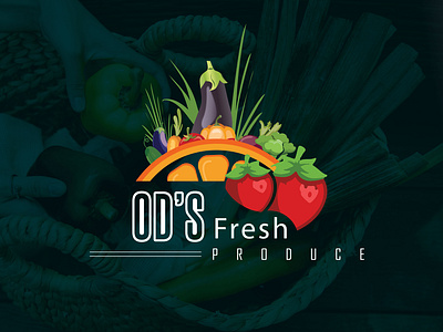 OB'S FRESH PRODUCE 3d advertising animation branding branding design food food fresh fresh fresh logo graphic design illustration letter logo logo design minimalist motion graphics natural product organic logo organic product product logo