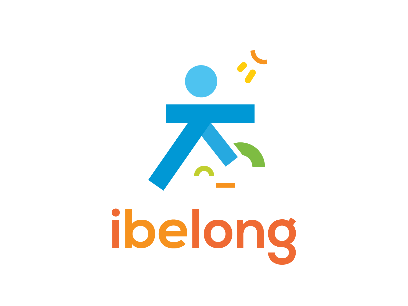 iBelong logo option 3d animation bahrain branding design dubai egypt graphic design illustration logo logos motion graphics ui