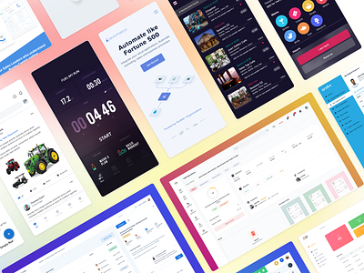 2023 Colorful Year Ending Soon! 2023 apps awesome colors dashboard design development mobile portfolio saas trend web website year