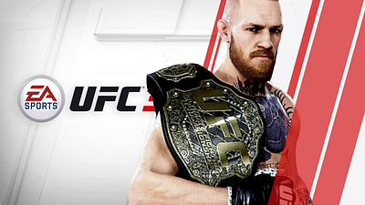 UFC banner branding graphic design logo ui