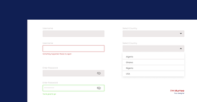 Input Field design figma ui ux