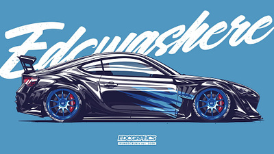 Toyota 86 JDM art