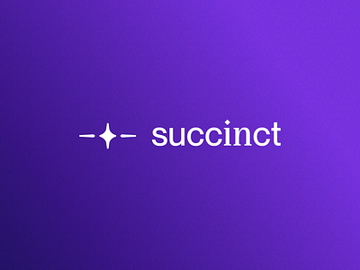 Succinct graphic design identity logo tech