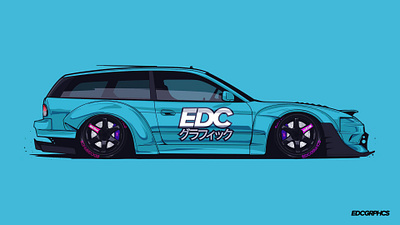 Custom-made JDM car