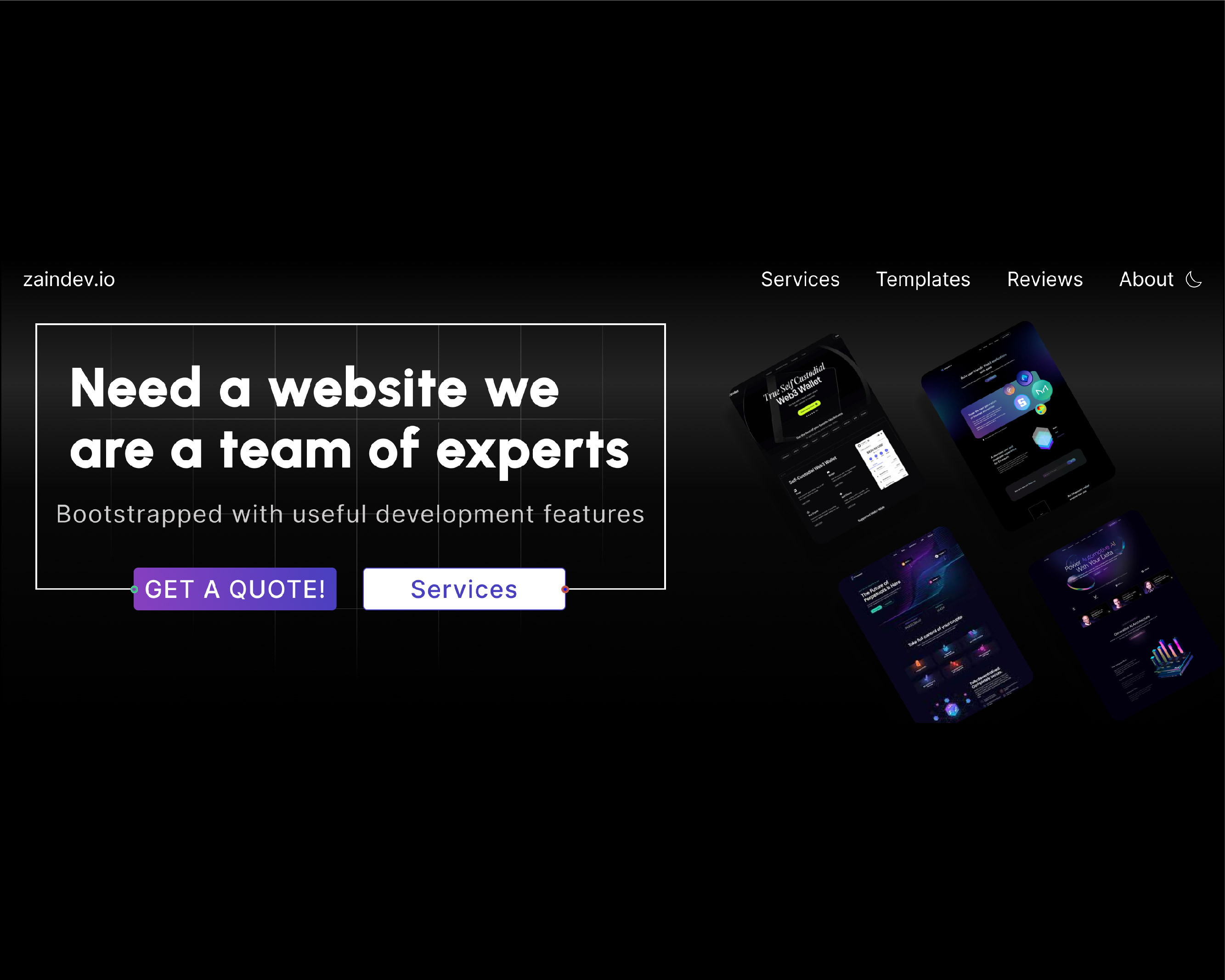 Website main home page with hovering cards. branding design figma illustration prototype ui ux web web design