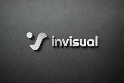 INVISUAL - logo design for a small digital agency branding concept invisual graphic graphic design i v logo design invisual invisuallogo iv logo logo logo concept logo design