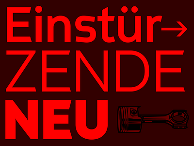 Metroflex Einstürzende Neubauten branding design fonts graphic design illustration type design type foundry