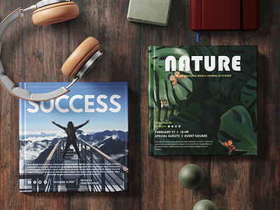 #NATURE AND SUCCESS BOOK COVER DESIGNS# adversting book cover books branding graphic design magazine cover social media post