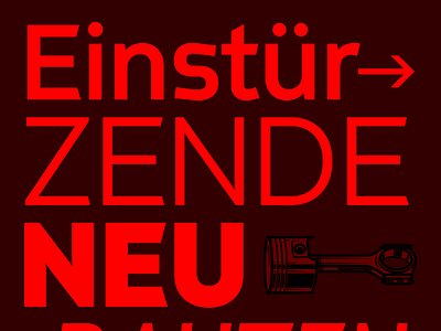 Metroflex Einstürzende Neubauten branding design fonts graphic design illustration type design type foundries vector