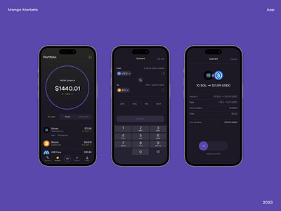 Mango Markets - Solana wallet app crypto fintech paments solana wallet