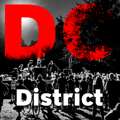 District at Fort Reno branding design fonts graphic design type design type foundry vector