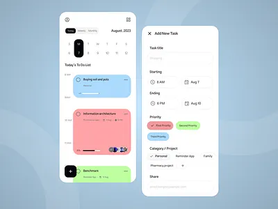 Reminder App reminder reminderapp ui