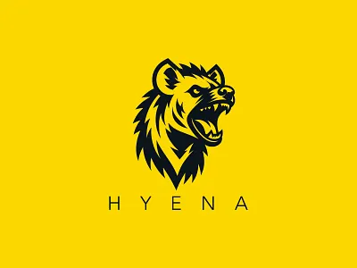 Hyena Logo hyena hyena design hyena logo hyena logo design hyena vector hyena vector design hyena vector logo logo design logo trends 2024 top logos