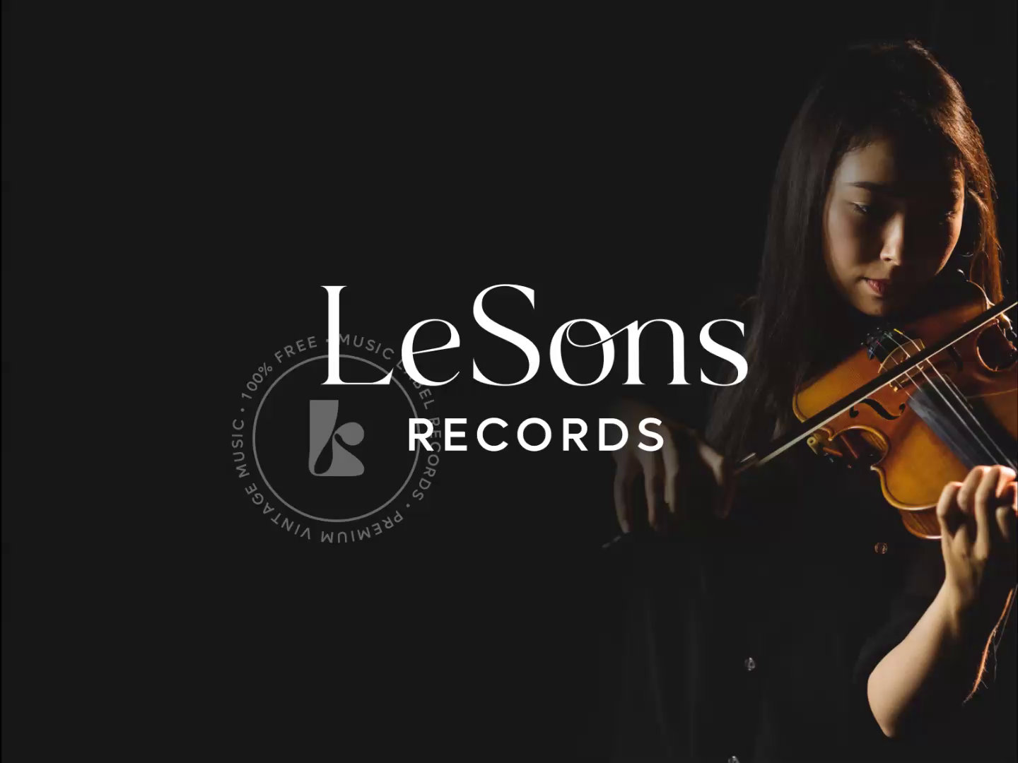 LeSons Music Label company brand identity and logo design by Siddhant