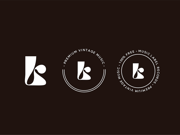LeSons Music Label company brand identity and logo design by Siddhant