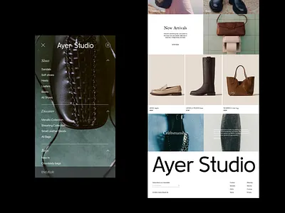 Minimalist Website Design Exploration art direction branding creative graphic design layout logo ui website design www