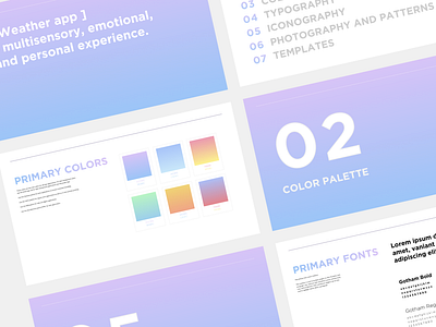 Weather App Design app app design artist branding color palette design gradient graphic design icons illustration portfolio product design ui ux visual identity weather