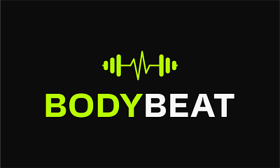 Bodybeat Fitness Logo Design brand identity branding color palette fitness logo graphic design gym logo logo design logo gird vector