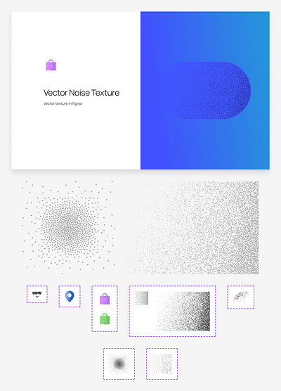 Vector Noise Texture from Component Collector component figma noise odw texture ui vector