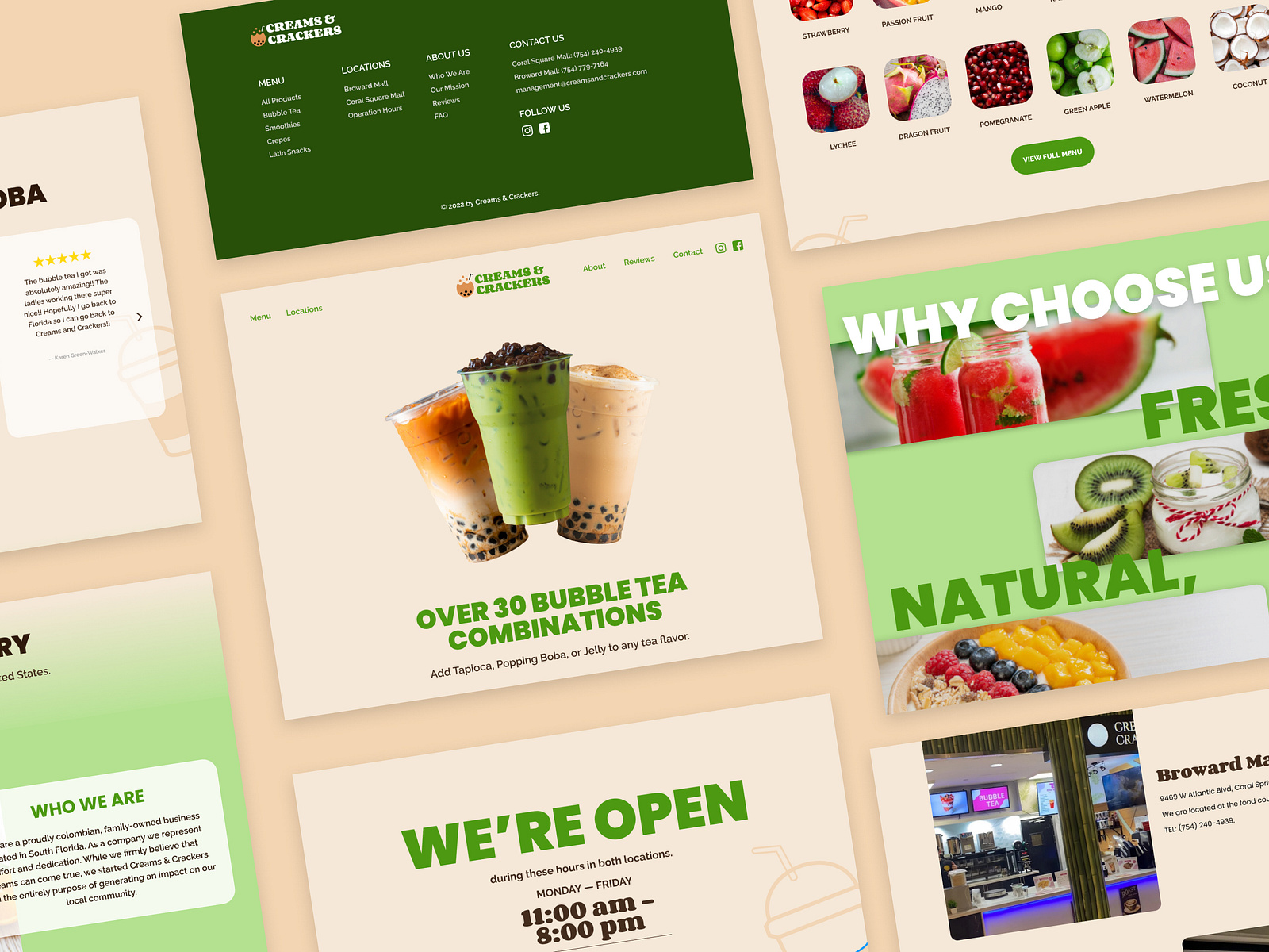 Creams and Crackers by Arianna Baez on Dribbble