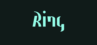 Ring Stag Font font font design fonts design ring font ring font family ring stag type design typeface
