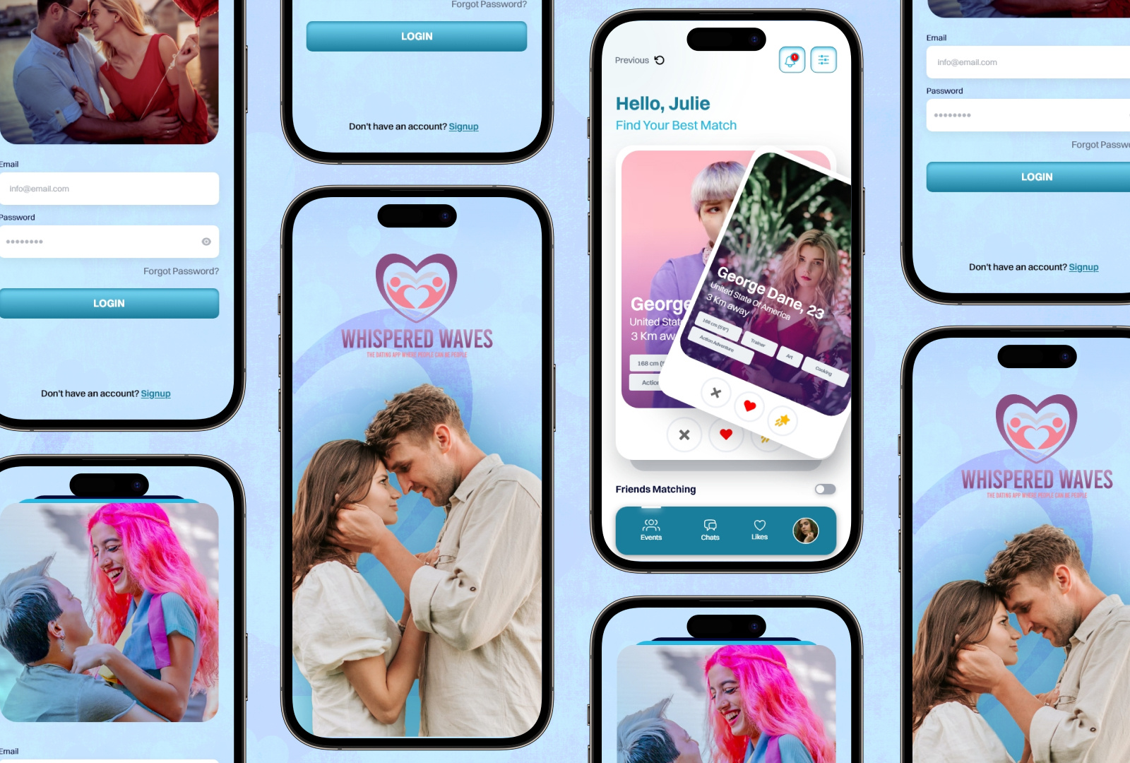 Dating App UI UX Design Concept by Faizan Maqbool on Dribbble