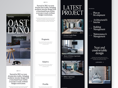 Oastedino - Real Estate Agency Responsive Website agency apartment home house landing page property property search real estate real estate agency responsive web web design website