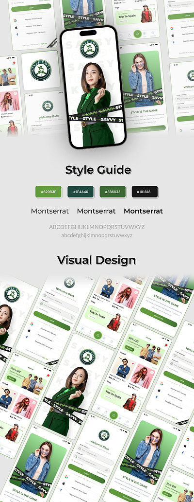 Fashion Ecommerce App Design Concept UI UX app design ecommerce fashion interface design product shopping splash visual design